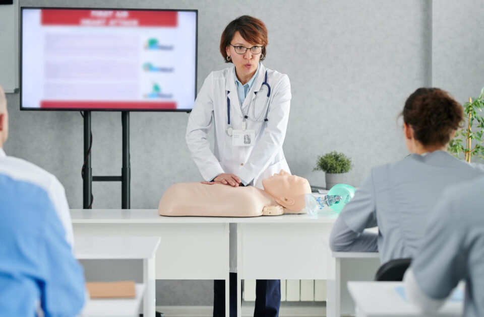 Objective Structured Clinical Examination (OSCE) evaluating practical skills, rapid reporting, and case-based discussions